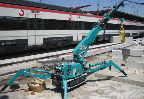 座駕式蜘蛛吊車